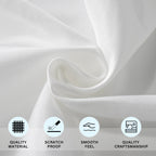 KUOGO Rectangle Polyester Table Cloth, Stain & Wrinkle Resistant Washable Table Cover for Wedding, Dinner Party, Buffet & Camping