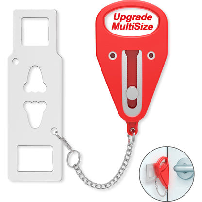 KUOGO Red Portable Door Lock