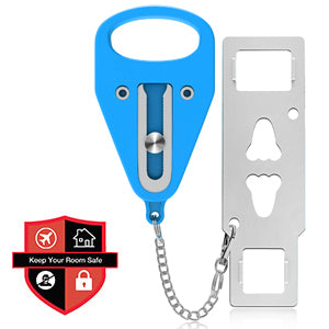 KUOGO Blue Portable Door Lock