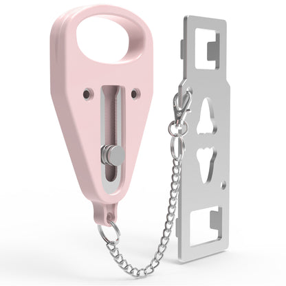 KUOGO Pink Portable Door Lock