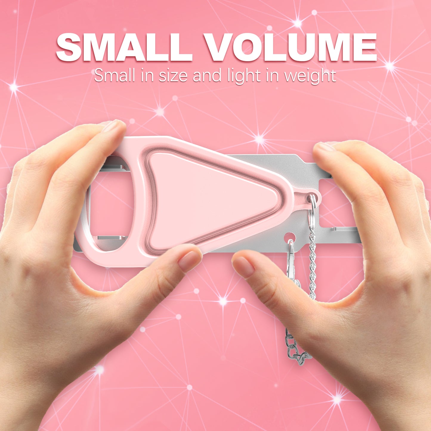 KUOGO Pink Portable Door Lock