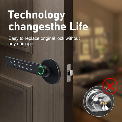 KUOGO Indoor Fingerprint & Code Door Lock