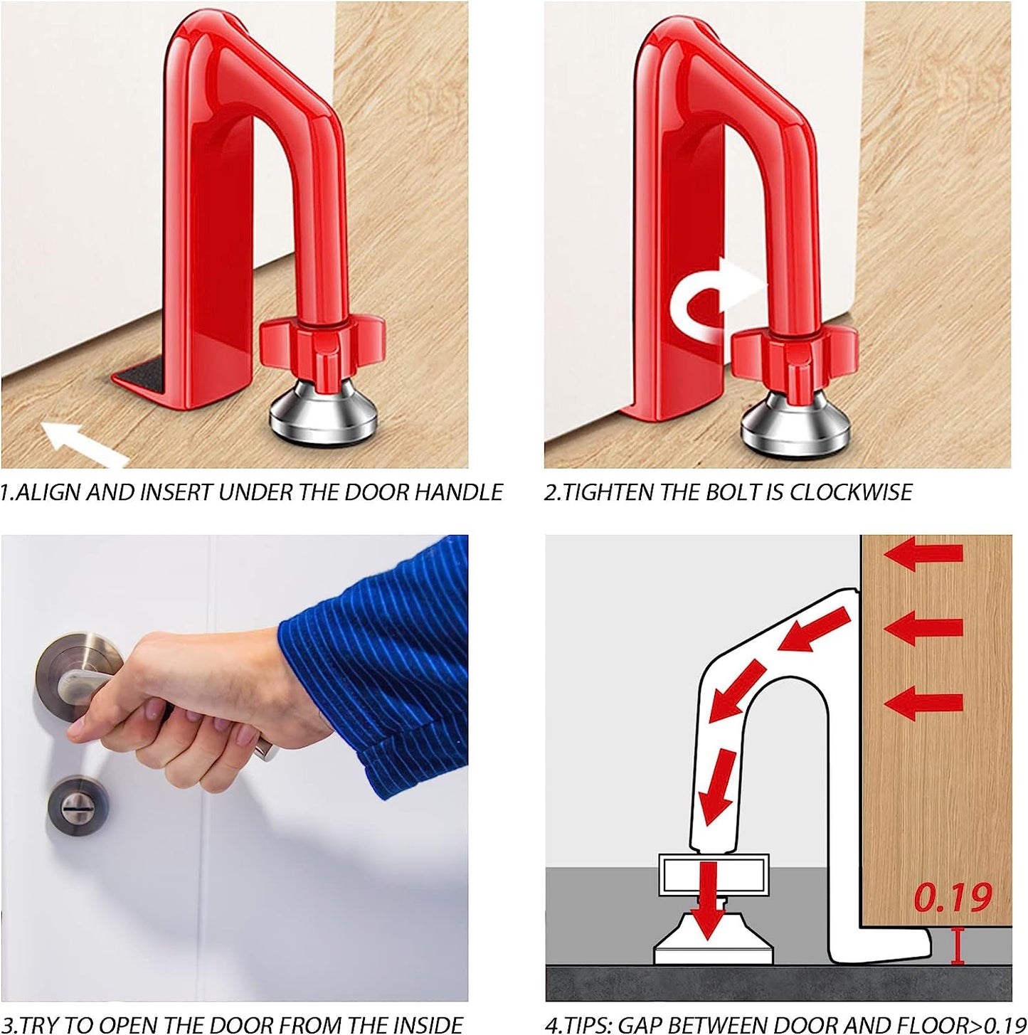 KUOGO Portable Door Stop