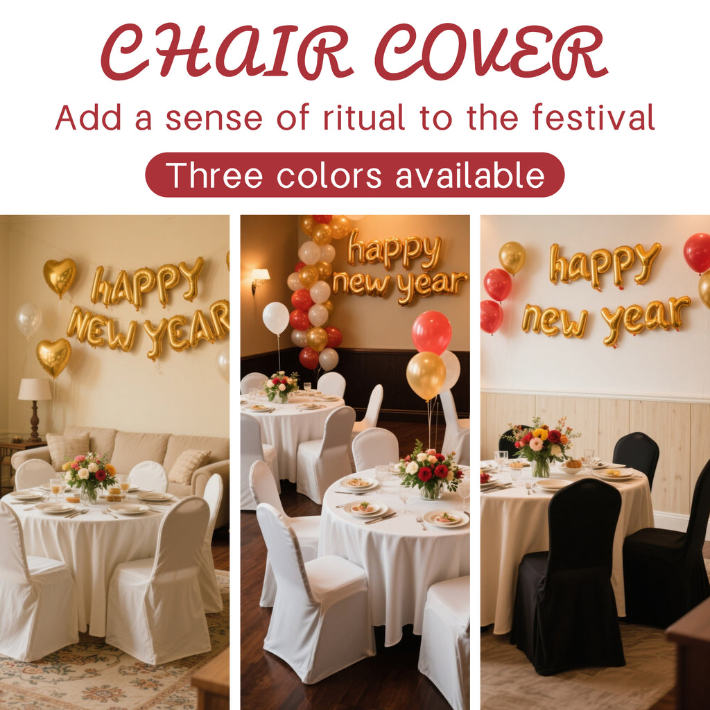 KUOGO Spandex Stretch Chair Covers 30–200Pcs, Removable Slipcovers for Wedding Banquet Dining Party