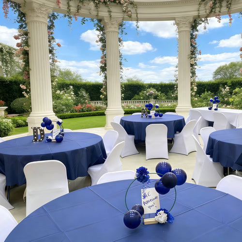 KUOGO 30-200 Pack Stretch Folding Chair Covers, Polyester Spandex Slipcovers for Wedding Banquet Party Holidays
