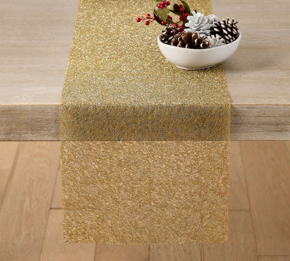 Metallic Lace Table Runner