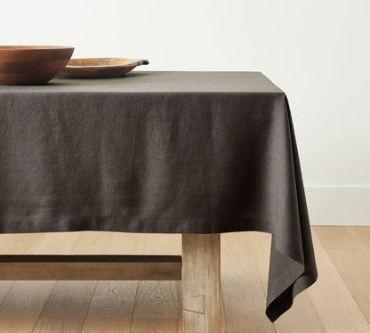 Oversized Linen Tablecloth