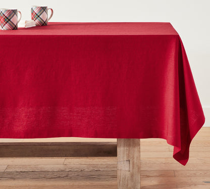 Oversized Linen Tablecloth