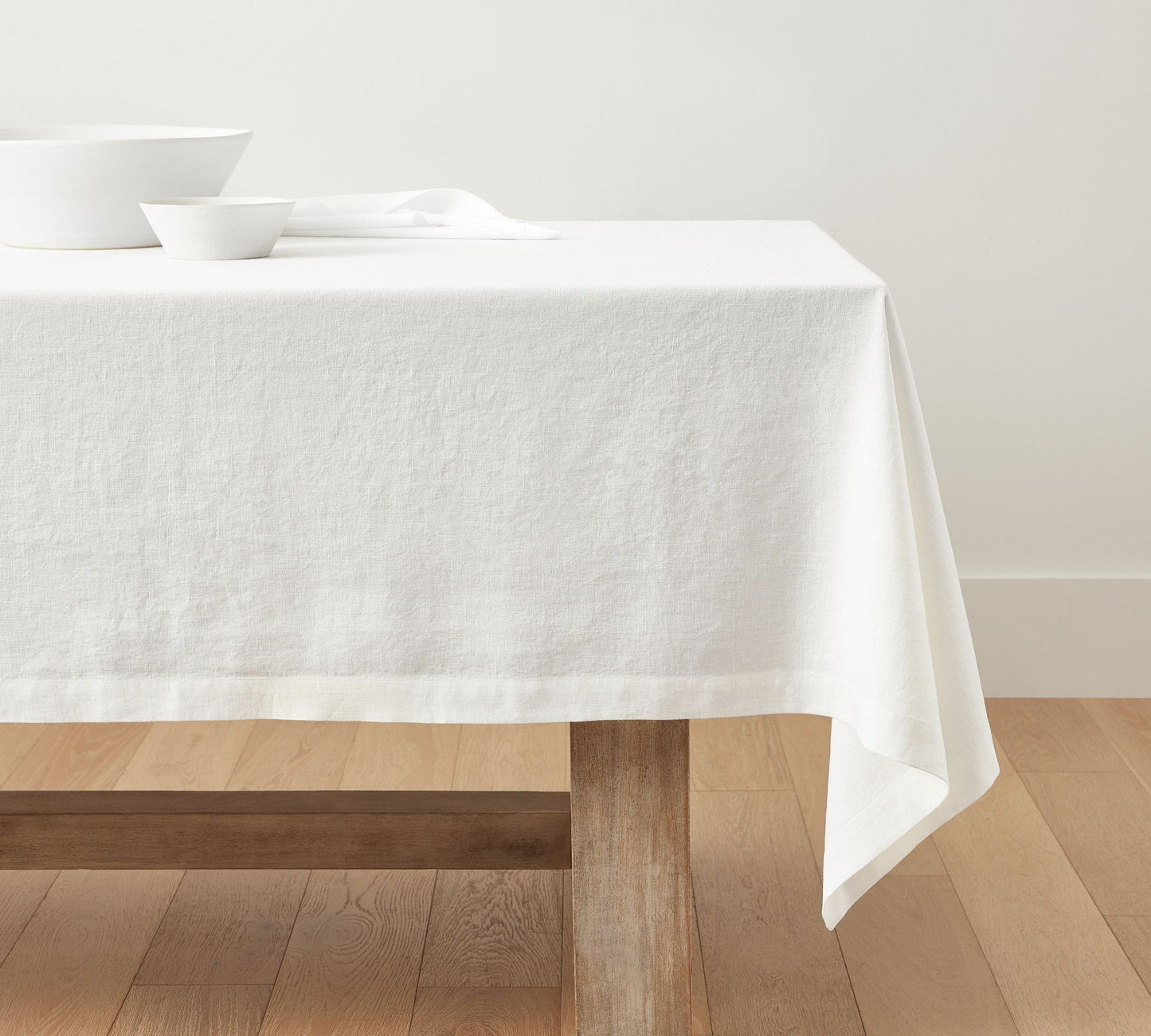 Oversized Linen Tablecloth