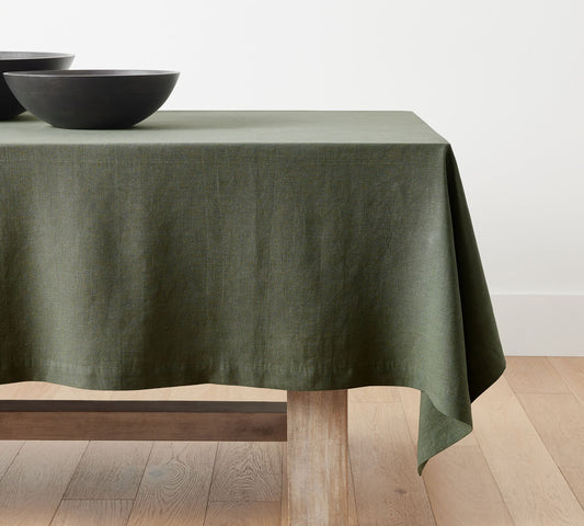 Oversized Linen Tablecloth